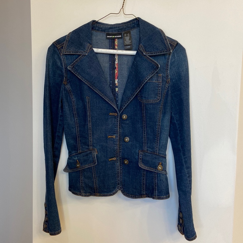 DKNY Jeans Women’s Denim Blazer size XS